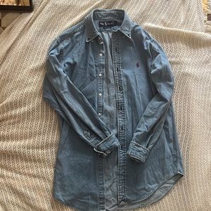 Polo Ralph Lauren Denim Button Down Shirt (S)